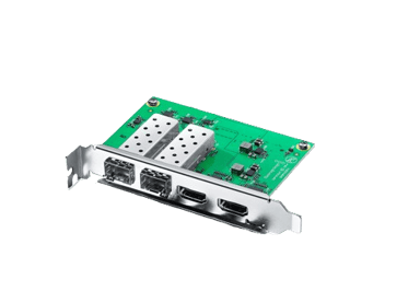 Blackmagic Design BDLKHDEXTR4KHDMI2 liitäntäkortti/-sovitin Sisäinen Kuitu, HDMI 