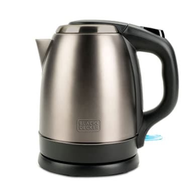 Black & Decker Vattenkokare 1,2L Borstat Stål 