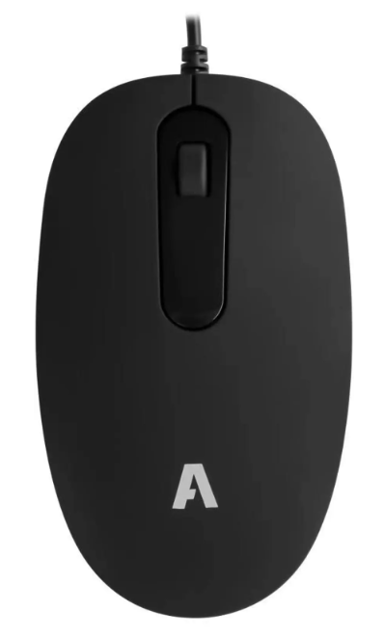 Acutek Wired Standard Mouse L40W 50-Pack Bulk USB Type-A