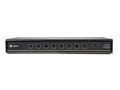 Vertiv SC985DPH-400 KVM-bryter Rack-montering Sort 