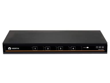 Vertiv SC840DPH-400 KVM-bryter Sort 