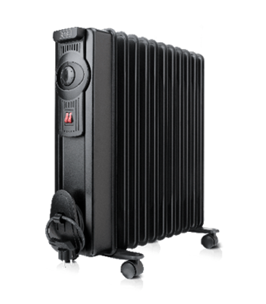 Black & decker Oil Heater 2000W Black 