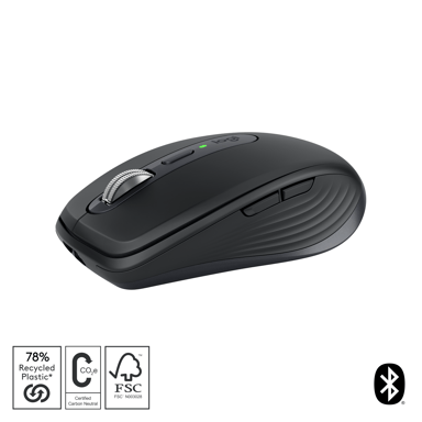 Logitech MX Anywhere 3S RF trådløs + Bluetooth