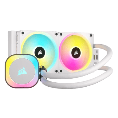 Corsair iCUE LINK H100i RGB White AIO vloeistofkoeler Wit