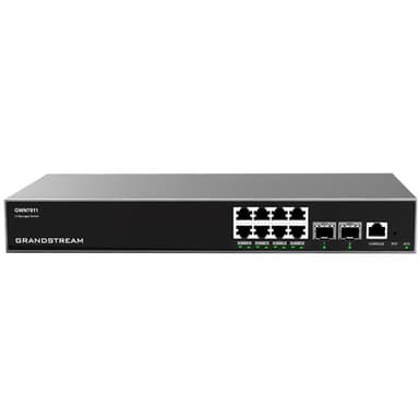 Grandstream GWN7811 8xGigabit 2xSFP Layer-3 Managed Switch