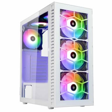 Kolink Observatory HF Glass ARGB Midi Tower Vit