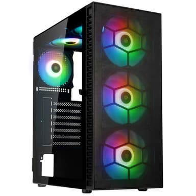 Kolink Observatory HF Mesh ARGB Midi Tower Sort