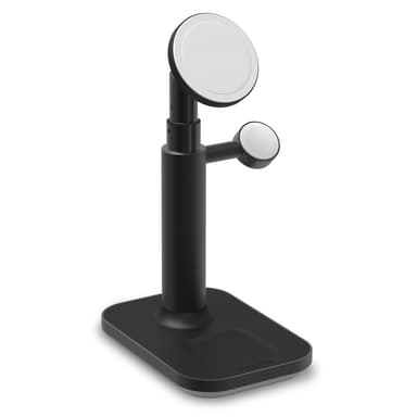Zagg 3-in-1 Extendable Stand With MagSafe Musta