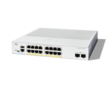 Cisco Catalyst C1200 Smart 16x1GbE 2x1GbE SFP PoE 120W Switch 