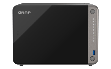 QNAP TS-AI642-8G NAS & lagringsserver Tower ARM Cortex-A76 8 GB Sort