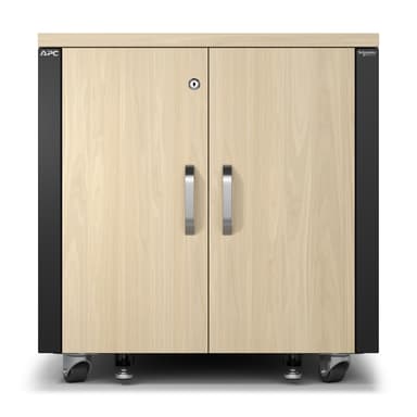 APC AR4012A rack 12U Fristående rack Svart, Lönnfärgad 
