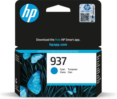 HP Bläck Cyan 937 - OfficeJet Pro 9720/9730 