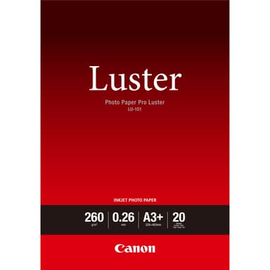 Canon Papper Photo Luster A3+ LU-101 20 Ark 260g 