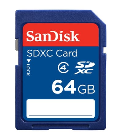SanDisk Flash-muistikortti 64GB SDXC