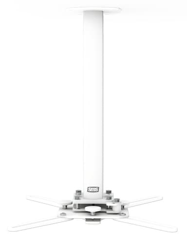 SMS Stand Precision cm V385-535 Silver/White + Unislide - (Outlet-vare klasse 1) 