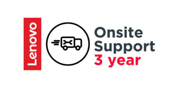 Lenovo Onsite Upgrade - uitgebreide serviceovereenkomst - 3 jaren - ter plaatse 