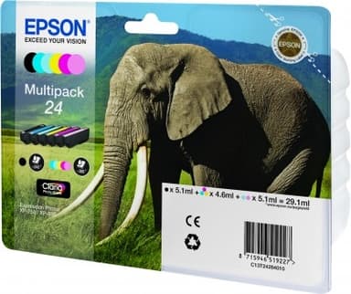 Epson Blekk Multipack 6-ColorS 24 Claria Foto HD 