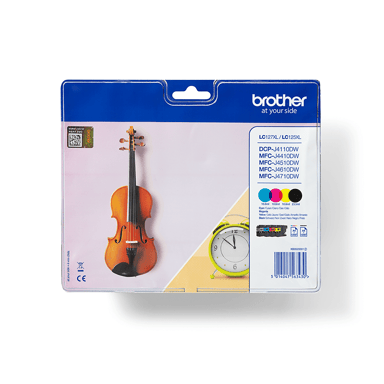 Brother Blekk Multipack 1.2K (BK/C/M/Y) - MFC-J4510DW 