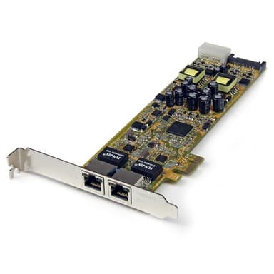 Startech Dual Port PCI Express Gigabit Ethernet PCIe Network Card Adapter 