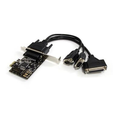 Startech StarTech.com 2S1P PCI Express Seriële Parallele Combokaart met Breakout-kabel 