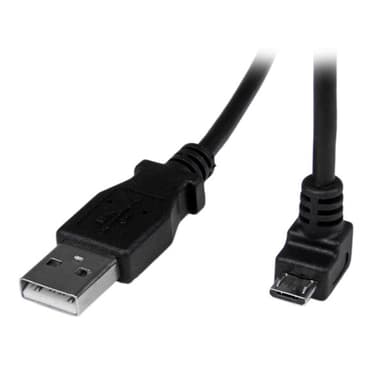 Startech StarTech.com USBAUB2MD USB-kabel 2 m USB 2.0 USB A Micro-USB B Sort 2m USB-A Micro USB-B Svart
