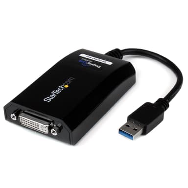 Startech StarTech.com USB32DVIPRO USB grafiikka-adapteri 2048 x 1152 pikseliä Musta 