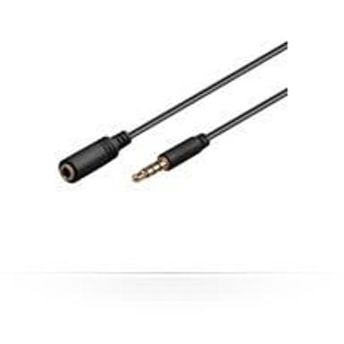 Microconnect IPOD006B ljudkabel 5 m 3,5mm Svart 5m 3.5mm 3,5mm