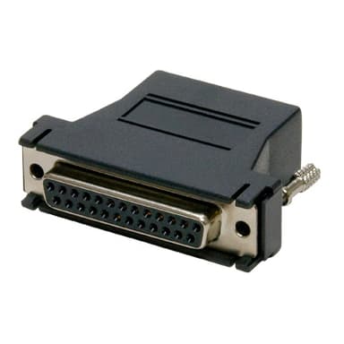 Digi 76000673 tussenstuk voor kabels DB-25 Zwart DB-25