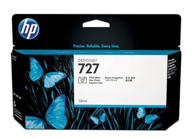 HP Muste Kuva Musta 727 130ml - DJ T920