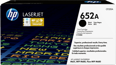 HP Toner Svart 652A 11.5K - CF320A 