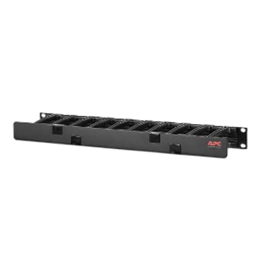 APC Horizontal Cable Manager Single-Sided with Cover 