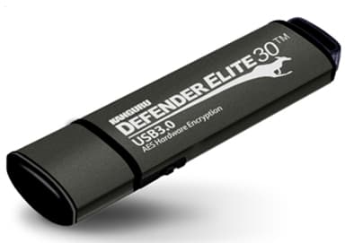 Kanguru Defender Elite30 64GB USB-A Sort