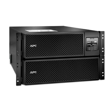 APC Smart-UPS On-Line SRT10KRMXLI - 10kW/VA, 6x C13 + 4x C19 + hardwire 1 fase uitgang, rackmountable, Embedded NMC 