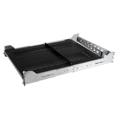 Startech 2U Adjustable Vented Sliding Rack Shelf w/ Cable Management