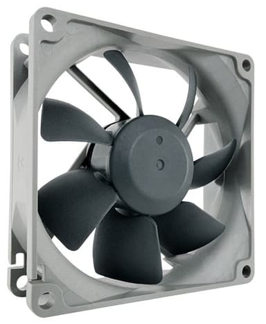 Noctua NF-R8 REDUX-1800 PWM 80MM Ventilator Grå, Sort