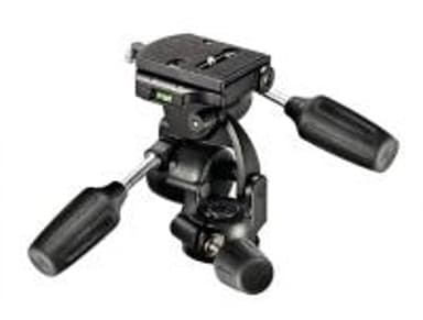 Manfrotto Standard 3-Way Head jalustapää Musta Alumiini
