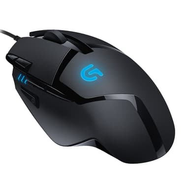 Logitech Hyperion Fury G402 USB-A Mus Svart