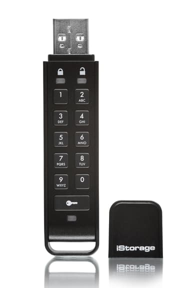 Istorage datAshur Personal2 16GB 16GB USB A-tyyppi Musta