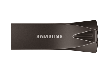 Samsung BAR Plus 128GB USB-A Sort, Grå