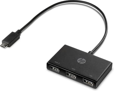 HP USB-C til USB-A USB 3.2 Gen 1 (3.1 Gen 1) Type-C USB 3.2 Gen 1 (3.1 Gen 1) Type-C USB 3.2 Gen 1 (3.1 Gen 1) Type-A