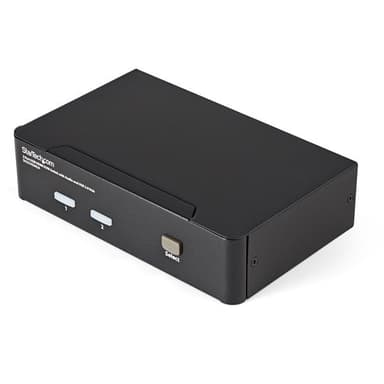 Startech 2-poort USB HDMI KVM-switch met Audio en USB 2.0-hub 