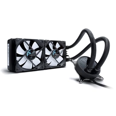 Fractal Design Celsius S24 AiO -nesteenjäähdytin Musta, Valkoinen