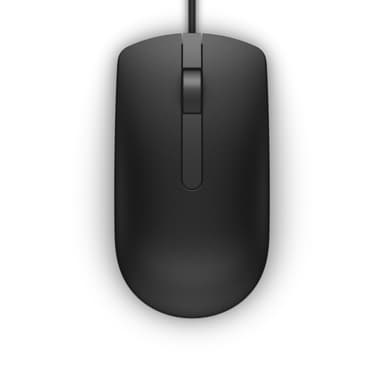 Dell MS116 Optical Mouse USB-A Mus Svart