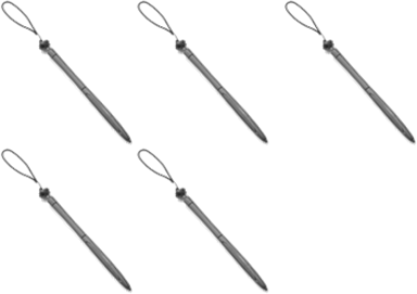Zebra Penna för handdator - MC9x/MC3x-G (paket om 5) Svart