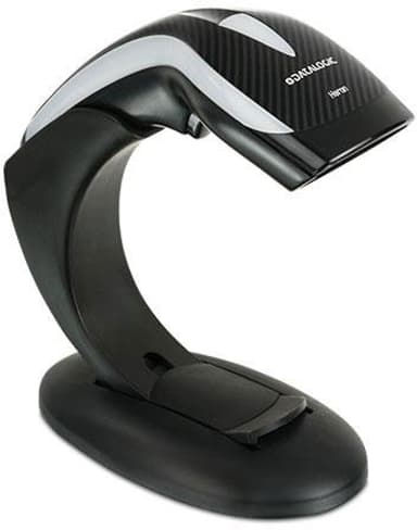 Datalogic Heron HD 3130 1D USB Kit With Stand Black