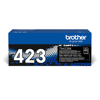 Brother Toner Svart TN-423BK 6.5K - DCP-L8410 