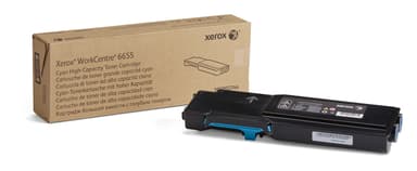 Xerox Toner Cyaan HC 7k - WC 6655 