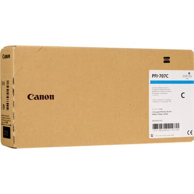 Canon Blæk Cyan PFI-707 C - IPF830/840/850