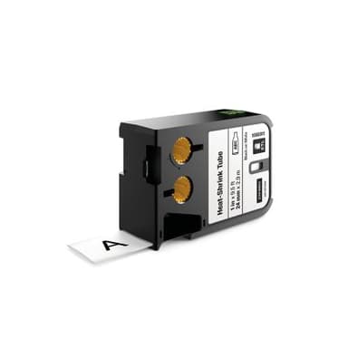 Dymo Tape Krympslang 24mm Svart/Vit - XTL 
