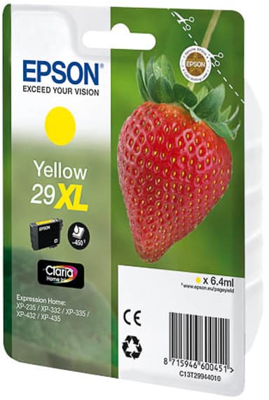 Epson Blekk Gul 29XL Claria - XP-332 